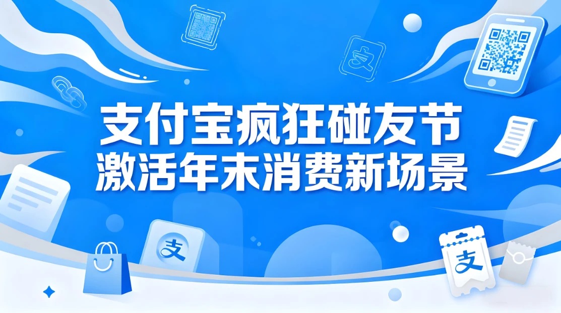 一碰即惠！支付宝“疯狂碰友节”激活年末消费新场景